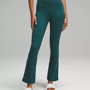 Lululemon Align Mini Flare (SHORT) Storm Teal